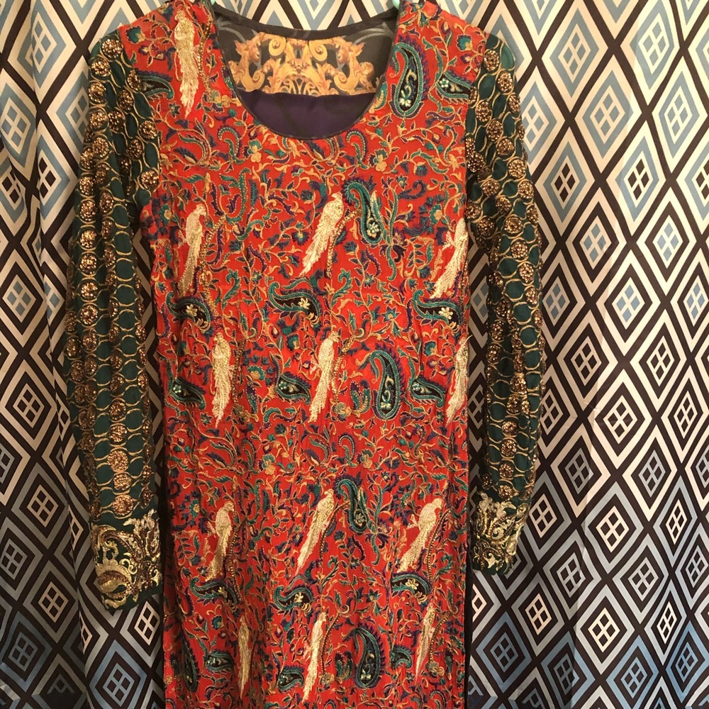 Pakistani Suite With capris and pants